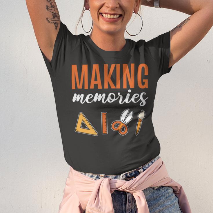 Making Memories Scrapbooking Scrapbook Unisex Jersey Short Sleeve Crewneck Tshirt