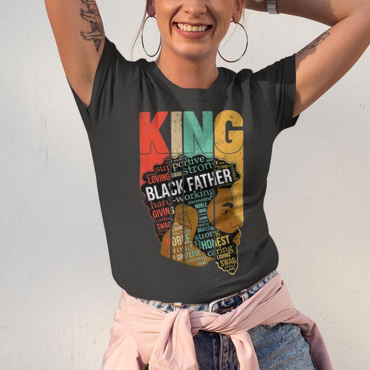 Mens Strong Black King Juneteeth African American Father Day 23 Shirt Unisex Jersey Short Sleeve Crewneck Tshirt