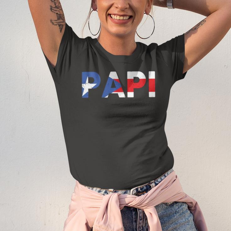 Papi Puerto Rican Dad Puerto Rico Jersey T-Shirt