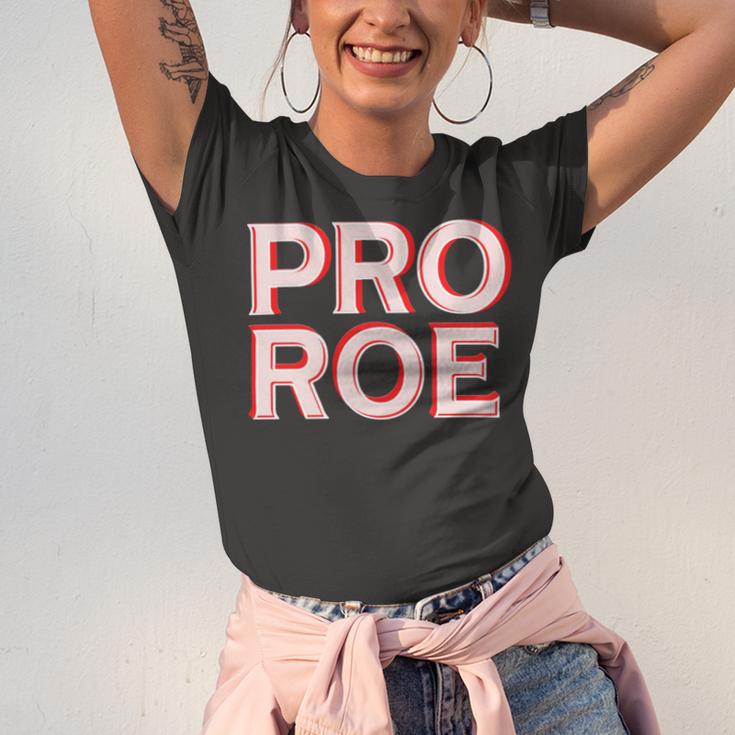 Pro Roe Unisex Jersey Short Sleeve Crewneck Tshirt