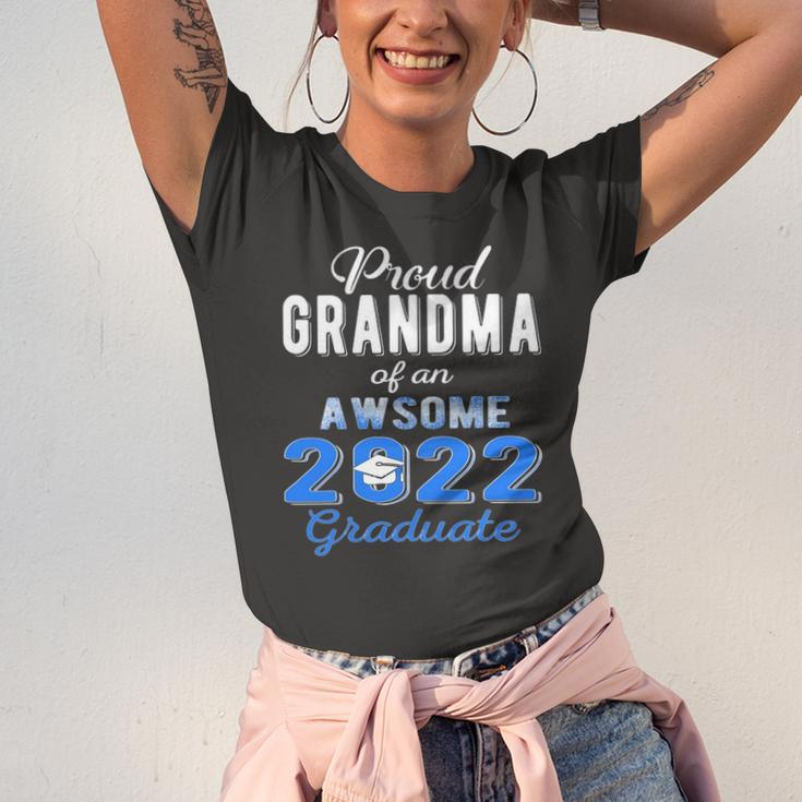 Proud Grandma Of 2022 Graduation Class 2022 Graduate Jersey T-Shirt