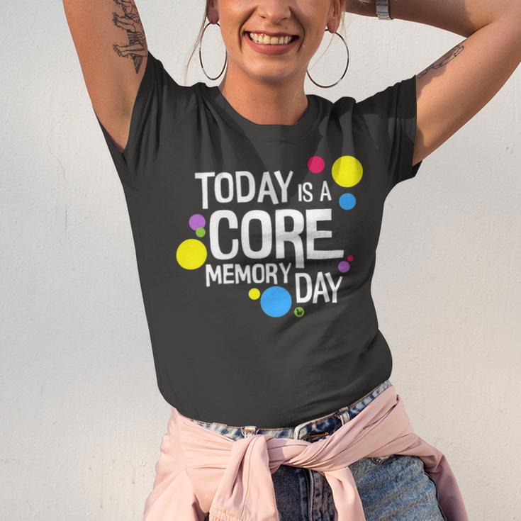 Today Is A Core Memory Day For Men Women & Kids 258 Trending Shirt Unisex Jersey Short Sleeve Crewneck Tshirt