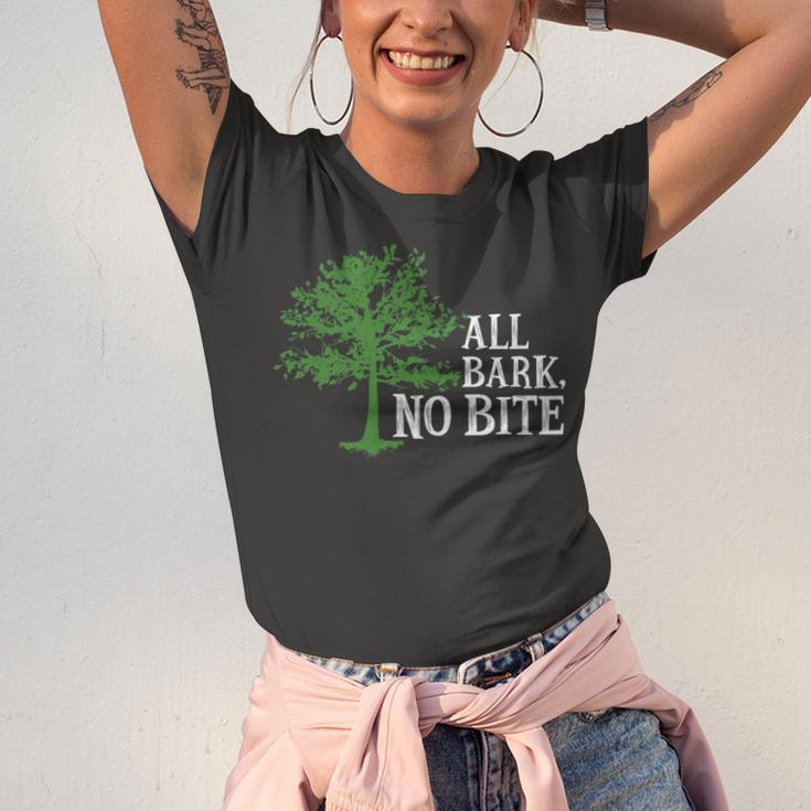 Trees Are All Bark No Bite 64 Trending Shirt Unisex Jersey Short Sleeve Crewneck Tshirt