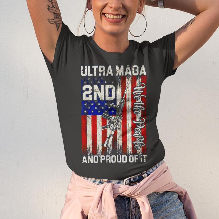 Ultra Maga And Proud Of It A Ultra Maga And Proud Of It V14 Unisex Jersey Short Sleeve Crewneck Tshirt