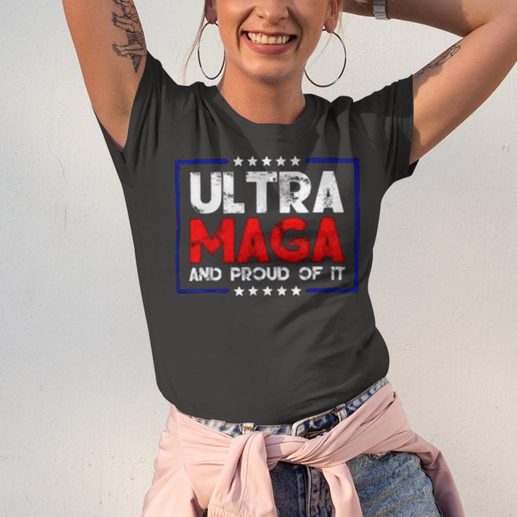 Ultra Maga And Proud Of It A Ultra Maga And Proud Of It V15 Unisex Jersey Short Sleeve Crewneck Tshirt