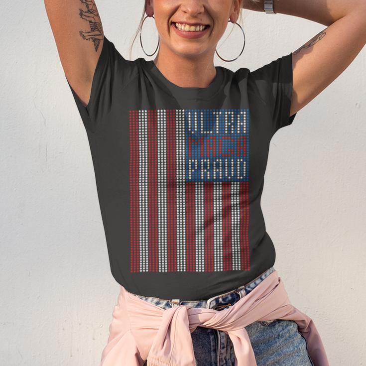 Ultra Maga Proud Patriotic Tshirt Unisex Jersey Short Sleeve Crewneck Tshirt