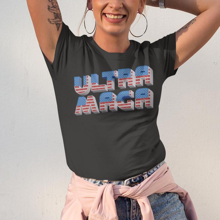 Ultra Maga Tshirt Proud Ultra Maga Make America Great Again America Tshirt United State Of America Unisex Jersey Short Sleeve Crewneck Tshirt