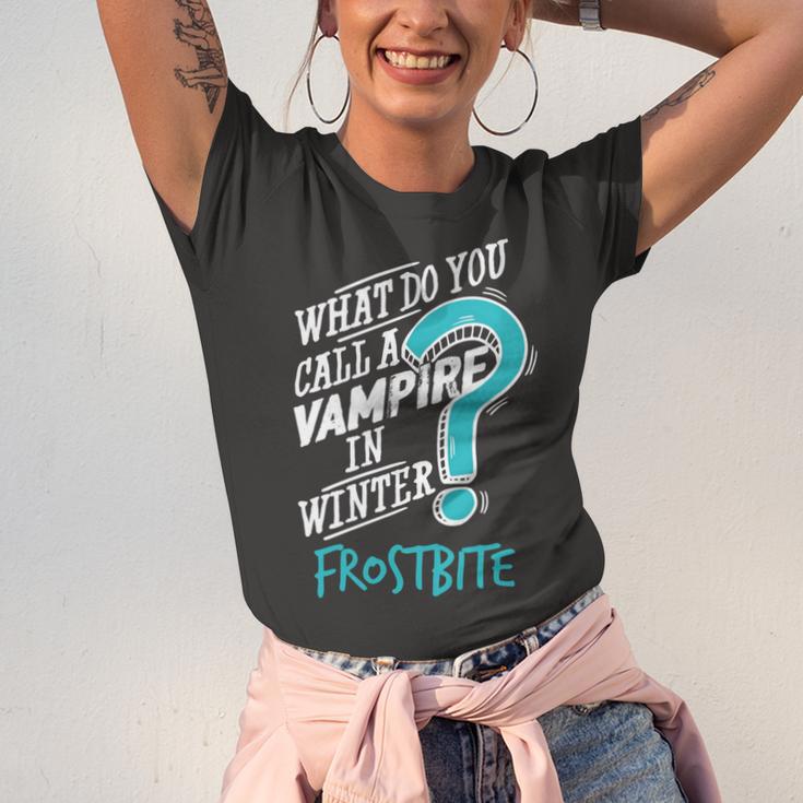 Vampire In Winter Frostbite 92 Trending Shirt Unisex Jersey Short Sleeve Crewneck Tshirt