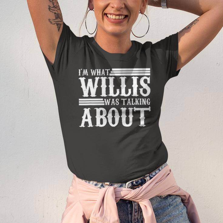 Im What Willis Was Talking About 80S Jersey T-Shirt