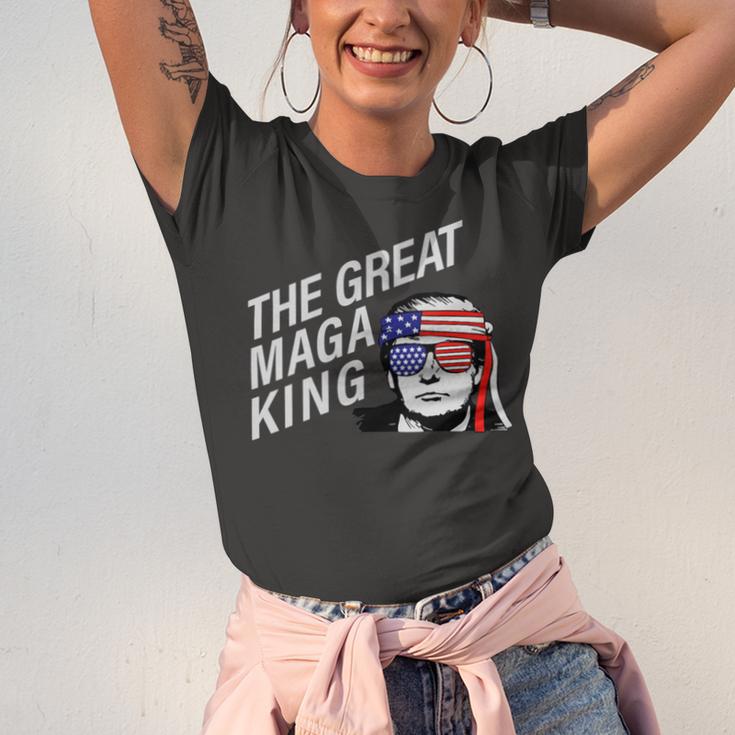 Womens The Great Maga King Trump Ultra Maga Unisex Jersey Short Sleeve Crewneck Tshirt