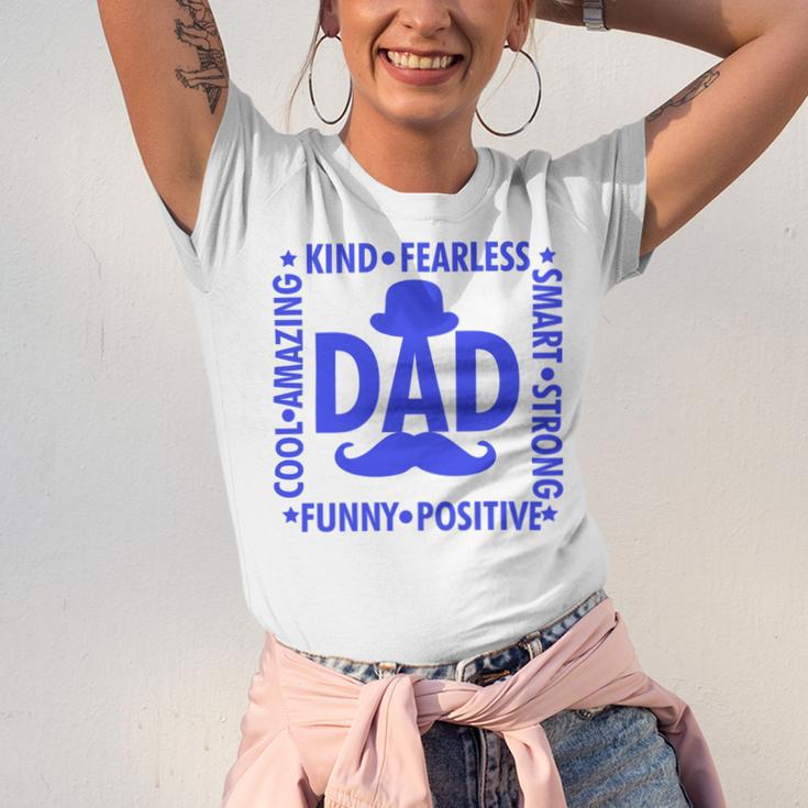 Dad Fathers Day Gifts Unisex Jersey Short Sleeve Crewneck Tshirt