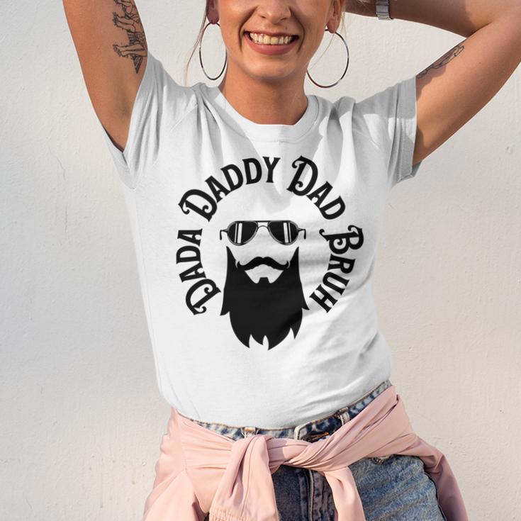 Dada Daddy Dad Bruh - Dad Dude Unisex Jersey Short Sleeve Crewneck Tshirt