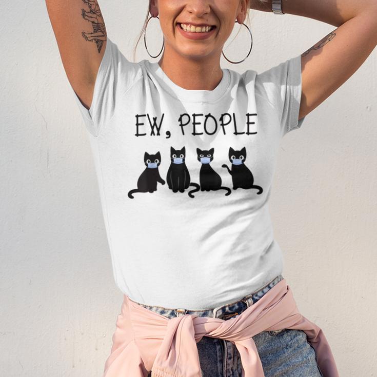 Ew People Meowy Cat Lovers 209 Shirt Unisex Jersey Short Sleeve Crewneck Tshirt