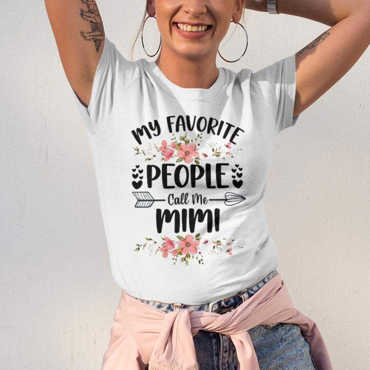 My Favorite People Call Me Mimi Jersey T-Shirt