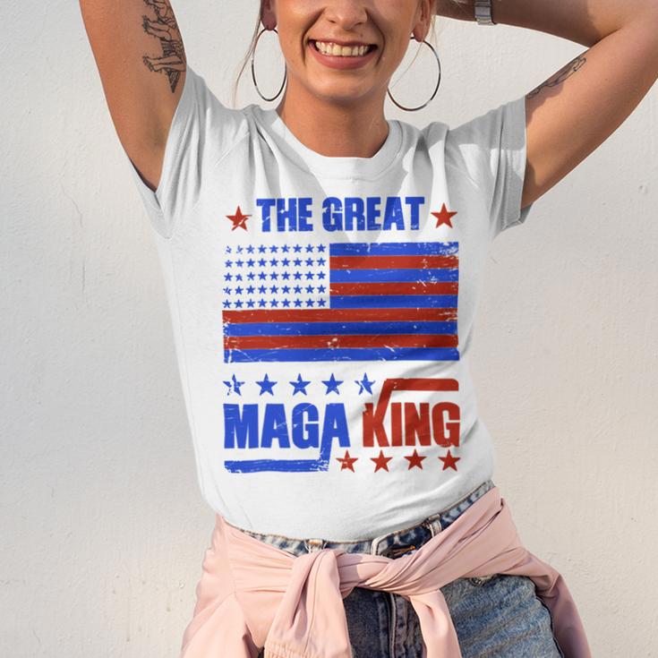 Funny The Return Of The Ultra Maga King Flag Gift Unisex Jersey Short Sleeve Crewneck Tshirt