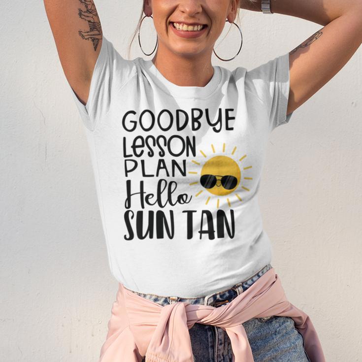 Good Bye School Hello Summer Unisex Jersey Short Sleeve Crewneck Tshirt