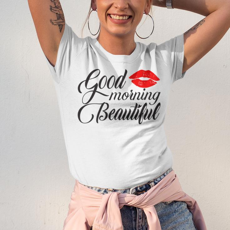 Good Morning Beautiful Unisex Jersey Short Sleeve Crewneck Tshirt