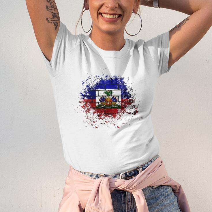 Haiti Haitian Flag Day Proud Country Love Ayiti Jersey T-Shirt