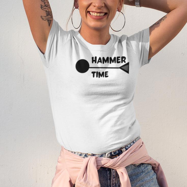 Hammer Time Track And Field Hammer Throw Unisex Jersey Short Sleeve Crewneck Tshirt