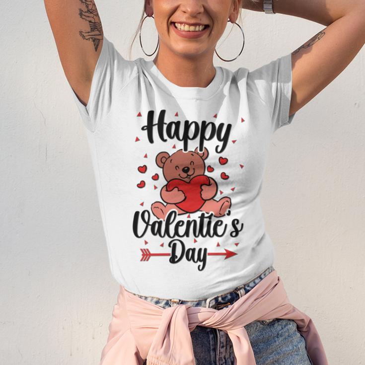 Happy Valentines Day V3 Unisex Jersey Short Sleeve Crewneck Tshirt