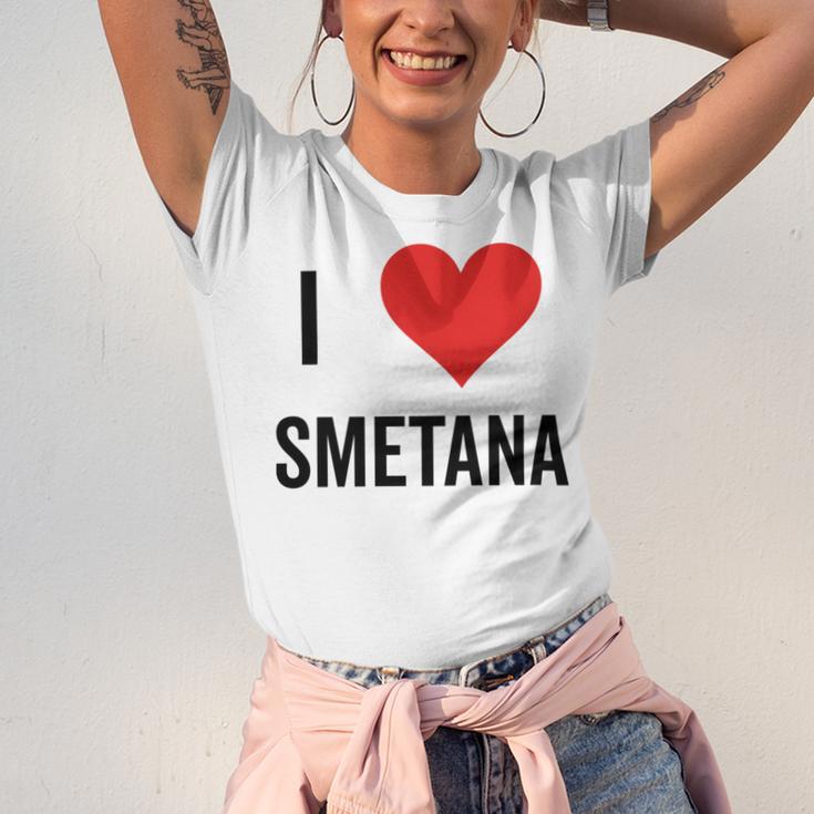 I Heart Smetana The Smetana Man I Love Smetana Unisex Jersey Short Sleeve Crewneck Tshirt