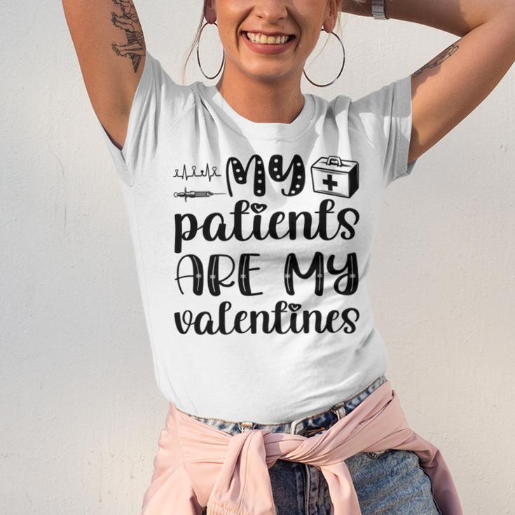 My Patients Are My Valentines 141 Trending Shirt Unisex Jersey Short Sleeve Crewneck Tshirt