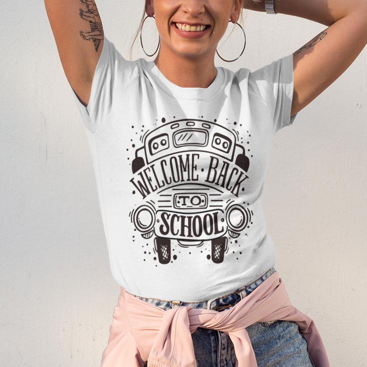 New Welcome Back To School Unisex Jersey Short Sleeve Crewneck Tshirt