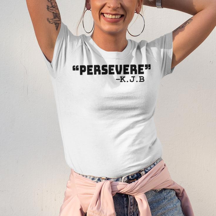 Persevere Kbj Ketanji Brown Jackson Unisex Jersey Short Sleeve Crewneck Tshirt