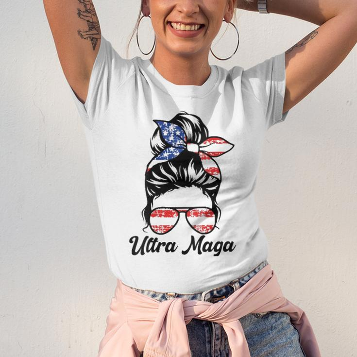 Pro Trump Ultra Mega Messy Bun Jersey T-Shirt