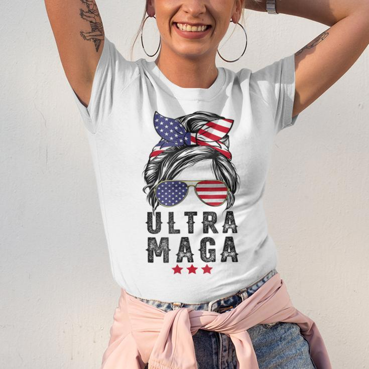 Pro Trump Ultra Mega Messy Bun V2 Jersey T-Shirt