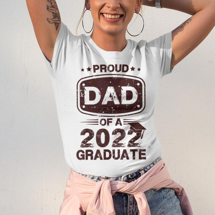 Proud Dad Of A Class Of 2022 Graduate Senior Graduation Best Jersey T-Shirt