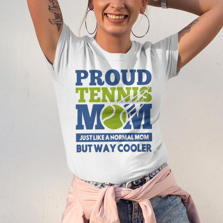 Proud Tennis Mom Tennis Player For Mothers Jersey T-Shirt