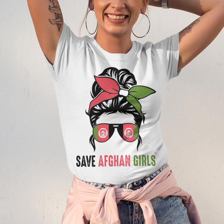 Save Afghan Girls Unisex Jersey Short Sleeve Crewneck Tshirt