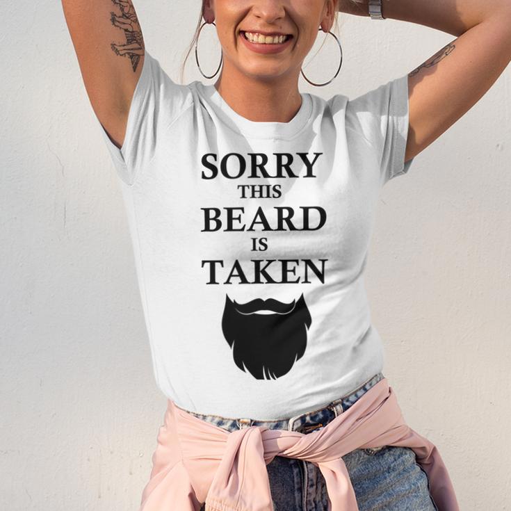 Sorry This Beard Is Taken 316 Shirt Unisex Jersey Short Sleeve Crewneck Tshirt