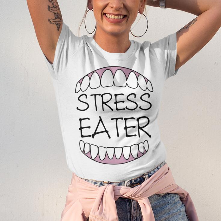 Stress Eater 57 Trending Shirt Unisex Jersey Short Sleeve Crewneck Tshirt