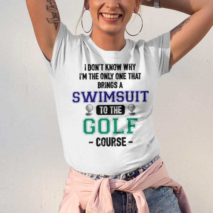 Swim At The Golf Course 74 Trending Shirt Unisex Jersey Short Sleeve Crewneck Tshirt