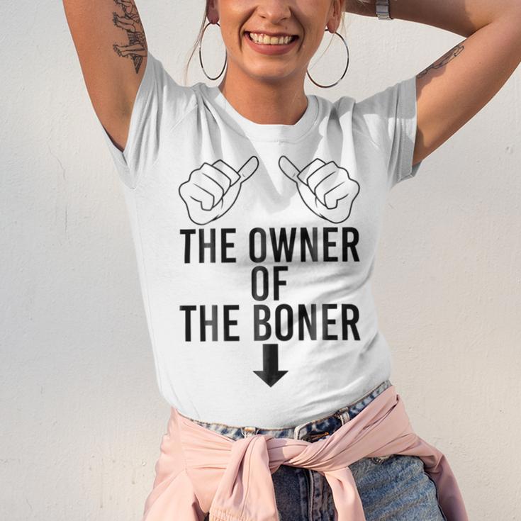 The Owner Of The Boner Unisex Jersey Short Sleeve Crewneck Tshirt