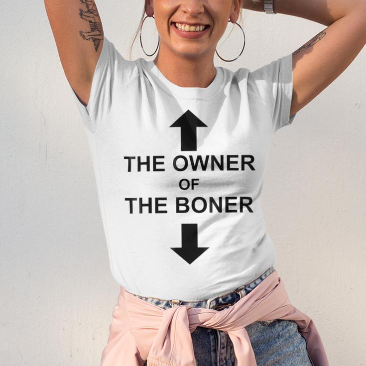 The Owner Of The Boner Unisex Jersey Short Sleeve Crewneck Tshirt