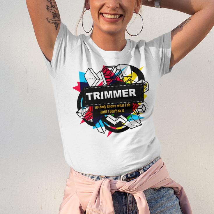 Trimmer Unisex Jersey Short Sleeve Crewneck Tshirt