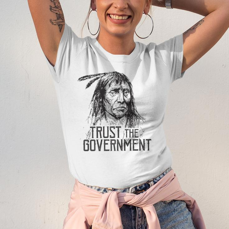 Trust The Government Native American Jersey T-Shirt