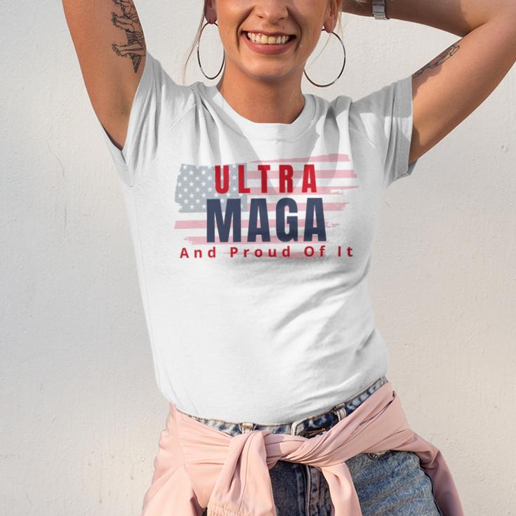 Ultra Maga And Proud Of It V17 Unisex Jersey Short Sleeve Crewneck Tshirt