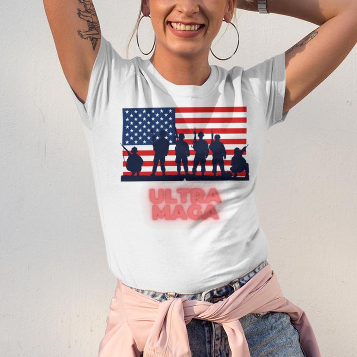 Ultra Maga And Proud Of It V21 Unisex Jersey Short Sleeve Crewneck Tshirt