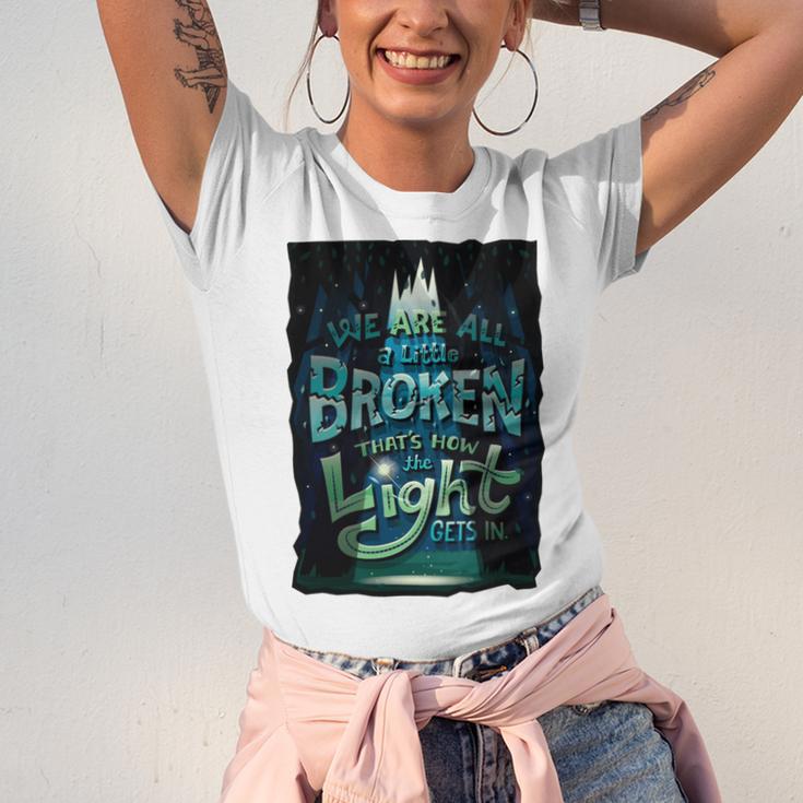 We Are All Broken 350 Trending Shirt Unisex Jersey Short Sleeve Crewneck Tshirt