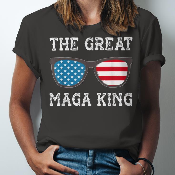 Anti Joe Biden Ultra Maga The Return Of The Great Maga King V3 Unisex Jersey Short Sleeve Crewneck Tshirt