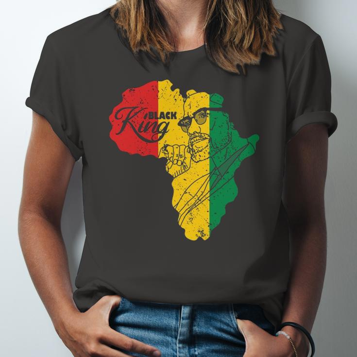 Im Black King History Patriotic African American Man Jersey T-Shirt