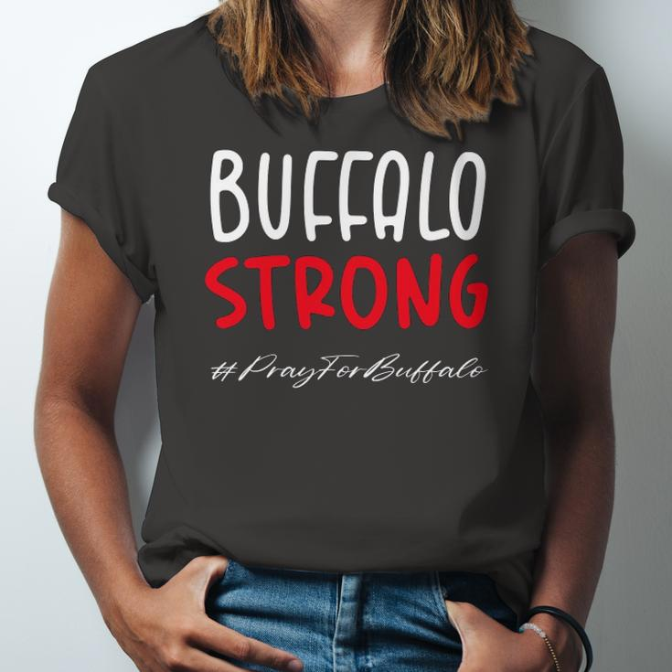 Buffalo Strong Quote Pray For Buffalo Cool Buffalo Strong Jersey T-Shirt