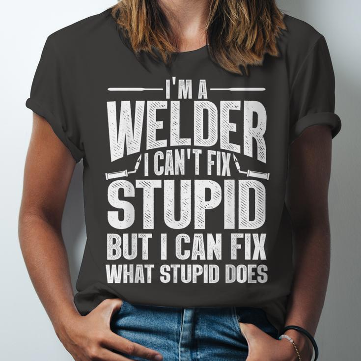 Cool Welding Art For Welder Iron Worker Pipeliner Jersey T-Shirt