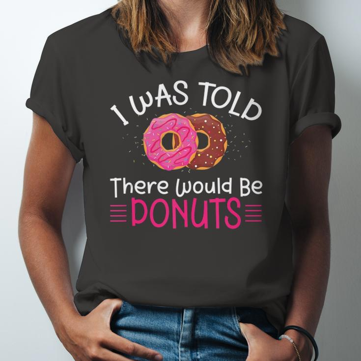 Doughnuts I Was Told There Would Be Donuts Jersey T-Shirt