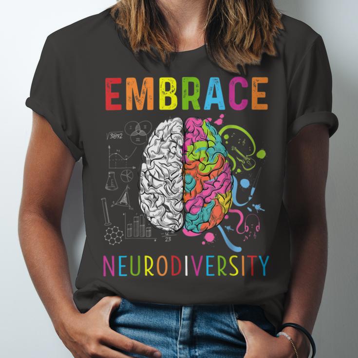 Embrace Neurodiversity V2 Unisex Jersey Short Sleeve Crewneck Tshirt