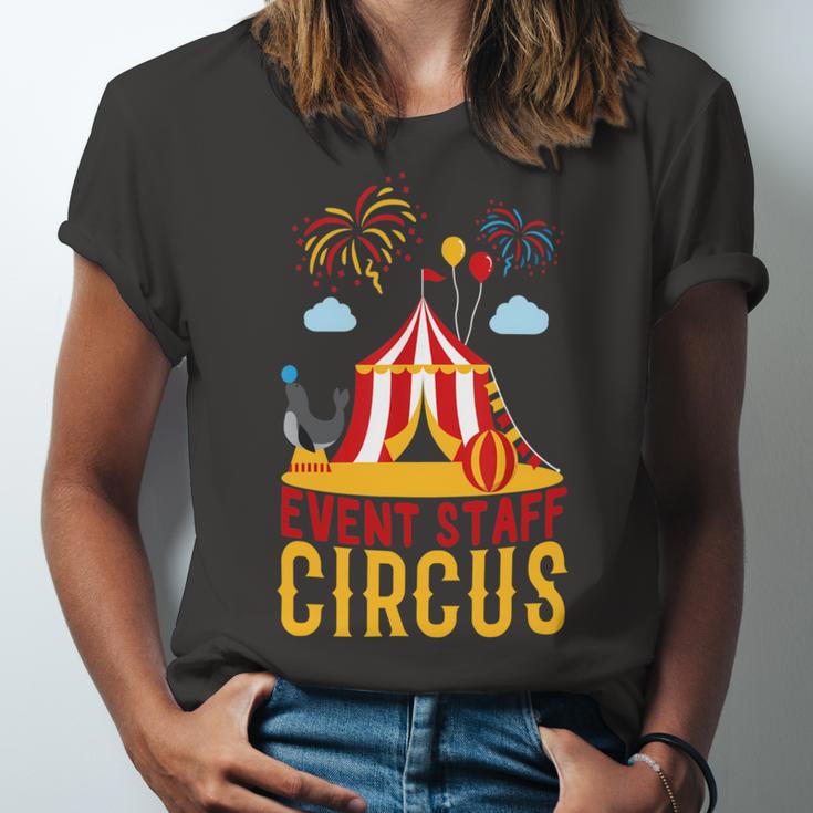 Even Staff Circus Unisex Jersey Short Sleeve Crewneck Tshirt